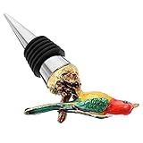 Garneck Flaschenverschluss Halter Stopper Getränke Flaschenschloss Sirupspender Träger Elektrischer Flaschenöffner Wiederverwendbarer Weinverschluss Weinregal Sirupflaschen Zinklegierung