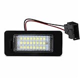 Kennzeichenbeleuchtung Kennzeichenleuchte 12V Canbus Passend für Audi A4 B8 A5 Q5 S5 TT A1 S4 A6 A7 2008-2013 Fehlerfreie Audi-Kennzeichenbeleuchtung