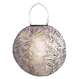 Solarlaterne für den Außenbereich, Solarleuchte für den Außenbereich, Garten-Solarlaterne, Außenbeleuchtung, LED-Gartenlichter, dekorative Gartendekor-Laterne mit Griff