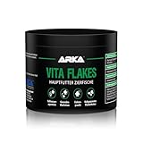 Flockenfutter für Zierfische – ARKA Vita Flakes 500 ml – hochwertiges, kaltgepresstes Alleinfutter für Süßwasseraquarien – unterstützt Farbenpracht, Vitalität & Wachstum – ohne Spirulina