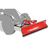 Berg Schieber XL | Multifunktionales Pedal-Gokart Zubehör | Schnee- oder Laubschieber | Leichte Montage | Stabiles Spielgerät für Draußen | Erweiterung für BAU- und Fahrspiele | Gokart Zubehör