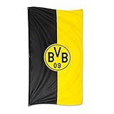 Borussia Dortmund BVB-Hissfahne im Hochformat (100x200 cm) one Size