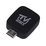 Demiawaking Mini TV Stick Micro USB DVB-T Digital TV Tuner Empfänger für Android Phone Tablet PC