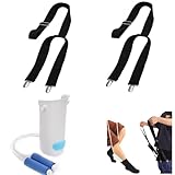 Sockenanziehhilfe, 2 Stück Anziehhilfe für Socken und Hosen, Anziehhilfe für Hosen, Sockenanziehhilfe Nach Hüftoperation, Sockenanzieher für Senioren, Schwangere, Immobile Menschen