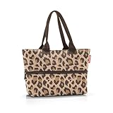 reisenthel shopper e1 leo macchiato - Großraumtasche - Platz für den kleinen und den großen Einkauf