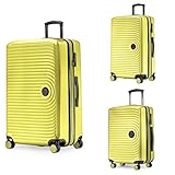 Hauptstadtkoffer Mitte - Set of 3 Suitcases - Hand Luggage Suitcase 55 cm, Medium Suitcase 68 cm + Large Travel Suitcase 77 cm, Hard Shell ABS, TSA - Farn