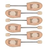 Comfort Concept Holz, Gr. 44/45 Herren, 3 Paar Schuhspanner, Holzfarben
