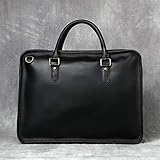 N/A Leder Aktentasche Herren Tasche Business Handtasche Herren Laptop Umhängetasche Herren Aktentasche