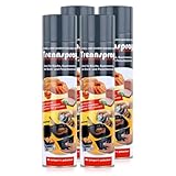 4 x 600ml Boyens Back Trennspray - Zum Grillen, Braten & Backen - Antihaftspray, Non Stick Spray für Grillroste, Plancha und Teppenyaki Grills, Sandwich Maker, Kontaktgrill, Back- und Auflaufformen