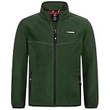 Höhenhorn Leggon Kinder Fleece Jacke Grün/Schwarz Gr. 164