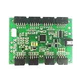 DIGNIFE Marine-Joystick, 8-Achsen-Bewegungssteuerungskarte Simulator-Steuerplatine, Industriecomputer-Steuerplatine Joystick-Steuerplatine(8-axis RS422 Serial Port 5V)