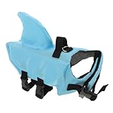 Toddmomy Badeanzug Für Hunde Schwimmwesten Für Kleine Hunde Welpen-schwimmwesten-Shirt Badeanzug Für Haustiere Atmungsaktive Welpenschwimmweste Schwimmausrüstung Für Hunde Stoff Blue