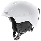 uvex heyya pro - Leichter Skihelm für Kinder - individuelle Größenanpassung - optimierte Belüftung - White-Black matt - 51-55 cm