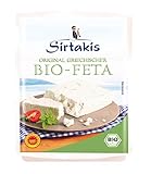 HYMOR BIO GRIECHISCHER FETA-KÄSE - 1x 150g - Schafskäse in Salzlake gereift aus Griechenland, von Sirtakis, Weichkäse mit 48% Fett i.Tr., Schafskäse Feta aus 100% Schafsmilch