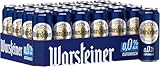 Warsteiner Pilsener Alkoholfrei 0,0%, Dosenbier EINWEG, Alkoholfreies isotonisches Pils Bier mit 0,0% Alc., (24 x 0.5 l)