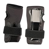 Oshhni Handgelenkschützer zum Snowboarden mit Schienen, Handgelenkstütze aus Neopren zum Skateboarden, Skaten, Outdoor, Wintersport, Erwachsene, M