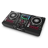 Numark Mixstream Pro+ Standalone DJ Controller, Amazon Music Unlimited Streaming, DJ Mischer, Touchscreen, WLAN, Lautsprecher, kompatibel mit Serato & Virtual DJ