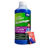 Slopy Chemietoiletten Flüssigkeit 2L mit praktischem Griff - Zersetzt effektiv Gerüche und Fäkalien in Campingtoiletten