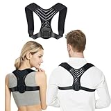 Rücken Geradehalter, Haltungskorrektur Rücken Damen und Herren, Rückenstützgürtel, haltungstrainer, Back Posture Corrector, Rückengurt für Gerade Haltung, Korrigieren Sie Buckel, Schultergurt Haltungs