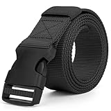 Justay Comf Gürtel Herren Nylon Canvas Belt für Herren,Gürtel Stufenlos Verstellbarer Stoffgürtel Geschenke