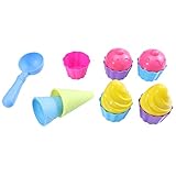 JOINPAYA 1 Set Faltbares Strandspielzeug Aus Kunststoff Buntes Sandspielzeug Mit Sandsieb Eimer Und Schaufel Für Outdoor Spaß Im Urlaub Ideal Für Strand Und Pool