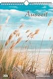 Alpha Edition - Auszeit für die Seele Kalender 2026 – Wandkalender 23,7×34 cm mit Landschaftsmotiven & Zitaten, Platz für Notizen, dekorativer Bildkalender mit Zusatzinfos für mehr Achtsamkeit