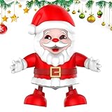 Shaersu Tanzroboter Spielzeug - 20 cm animiertes Weihnachtsspielzeug - Beleuchtete Festliche Puppe für Spiele, Zuhause, Partys, Feste, Indoor, Familientisch, Feiertage | Für Zuhause Veranstaltung