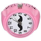 Toddmomy Digitale Fingeruhr Damen Retro Ringuhr Stilvoll Langlebig Schmal Casual Finger Watch Modisch Rosa
