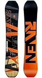 RAVEN Snowboard Barracuda Carbon (Orange, 153cm)