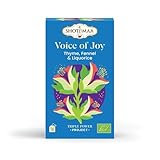 Kräutertee Voice of Joy Bio – Süßholz, Fenchel & Gewürze | Koffeinfreier Kräutertee für Feinschmecker | Verdauungsförderung & Vitalität | 16 Beutel – Sun&Sia