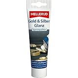 MELLERUD Gold & Silber Glanz Spezialpolitur | 1 x 75 ml | Wirkungsvolle Politur-Paste gegen Schmutz, Fett, Ablagerungen und vieles Mehr auf Edelmetallen im Innen- und Außenbereich