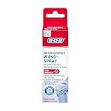 SOS Medizinisches Wund-Spray, zur schonenden Wundreinigung bei akuten Verletzungen, beschleunigt die Wundheilung und reduziert die Schwellung, zur schnellen Wundversorgung, 1 x 50 ml Sprühflasche