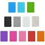 RNXSIB Saugnapf Handyhülle, Silikon Saugnäpfe für Handy, 12 Stück Silikon Handyhalterung, Silikon Saugnapf Handyhalterung, Multifunktion Silikon Handyhalterung für Alle Handy Modelle