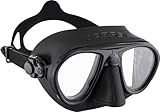 Cressi DS425050 Tauchmaske, Schwarz, Uni