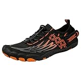 Barfußschuhe Herren Barfuss Schuhe Damen Sneaker Dunkelblau Water Shoes Weite H Segelschuhe Outdoor wasserdichte Grüne Sommerschuhe Breiter Fuß Radschuhe Sport Fitness Sommer Summer Slip On Breite 35