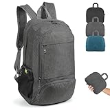 TAN.TOMI Wanderrucksack Ultraleicht Faltbar Klein, Packable Tagesrucksäcke Trekkingrucksack Outdoor Sportlich Backpack Travel Daypack für Damen Herren