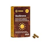 Medex BeeBrown Bräunungskapseln – Natürliches Beta Carotin hochdosiert, mit Propolis, Vitamin C, E, A, Niacin, Kupfer & Selen – Für gesunde, geschützte & gebräunte Haut – 30 Kapseln