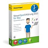 SteuerSparErklärung 2023, Schritt-für-Schritt Steuersoftware für die Steuererklärung 2022, Aktivierungscode per Mail für Mac (ab 10.15 Catalina)