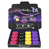 Parfüm Mix Duftwachswürfel - Duftwachs für Duftlampe Teelicht & Elektrisch, Wax Melts aus Sojawachs, Vegan & Tierfreundlich, Raumduft Duft Wachs Aromatherapie