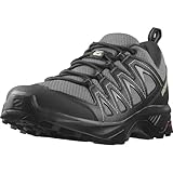 Salomon X Braze Herren Outdoorschuhe, Outdoor-bereit, Sportliches Design, Vielseitiger Einsatz, Pewter, 43 1/3
