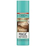L'Oréal Paris Ansatz-Kaschierspray für stufenlose und natürliche Übergänge, Kaschiert Ansätze bis zur nächsten Haarwäsche, Magic Retouch, Dunkelblond bis Hellbraun, 1 x 90 ml