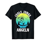 Coole Jungs gehen Angeln - Angler Fischer Geschenk Jungen T-Shirt