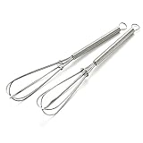 VINTORKY 6st Schneebesen Handmixer Zauberstab Eiermischer Manueller Eierschläger Stabmixer Rotierender Schneebesen Automatischer Handmixer Schneebesen Von Hand Drücken Griffe Backschläger