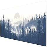 ONETAPZ.PRO Mauspad XXL - ideale Größe Gaming Mauspad 900x400 3mm Dicke Tapzpad Forest - präziser Glide für Gamer auf Mousepad XXL - rutschfestes XXL Mauspad Gaming