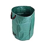 ZWEBY Gartenabfallbeutel Abfallbeutel Gewebtes Polypropylen Wiederverwendbare Rasen und Blätter Gartensack für Gartenarbeit, Hof