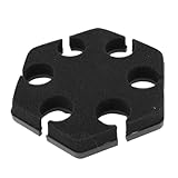 Bewinner Kabelgebundener, Kabelloser Mikrofonhalter Zum Schutz und Zur Anzeige von Handmikrofonen. Bis zu 6 Mikrofone auf Einem Mikrofonständer für Sänger