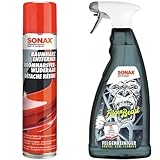 SONAX BaumharzEntferner (400 ml) & FelgenBeast (1 Liter) Felgenreiniger für alle polierten, verchromten und matten Stahl- & Leichtmetallfelgen | Art-Nr. 04333000