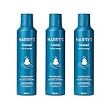 Harry's Schäumendes Rasiergel - Rasiergel mit Aloe Vera angereichterter Formel - 3er-Pack (200ml), Rasiergel, Schaum zum rasieren