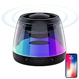 Tragbarer magnetischer Golflautsprecher, Golfwagen-Lautsprecher, Coole dynamische LED-Leuchten, magnetische Telefonständer-Lautsprecher, IPX5 wasserdichte tragbare Lautsprecher mit lautem Klang für Ki
