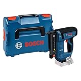 Bosch Professional 18V System Akku-Holznagler GNH 18V-35 (minimaler Rückstoß, bürstenloser Motor, inkl. Gürtelhaken, L-BOXX 136)